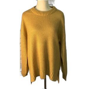 True Craft Sweater Women’s Size 2X Color Gold Long Sleeves Knit
